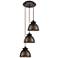 Innovations Lighting Adirondack 14 3/4" Bronze Multi-Light Pendant