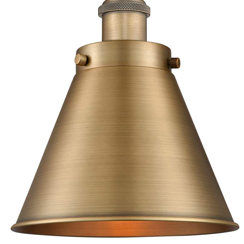 Image 2 Innovations Lighting Appalachian 13" Brushed Brass Metal Wall Sconce more views