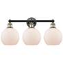 1_Innovations Lighting Athens 26" White Glass Bath Vanity Light