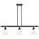 Innovations Lighting Athens 36" Wide Bronze and White Linear Pendant