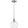 1_Innovations Lighting Athens 8" Nickel and Water Glass Globe Pendant