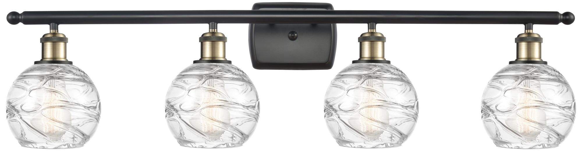 Innovations Lighting Athens Deco Swirl Black Collection