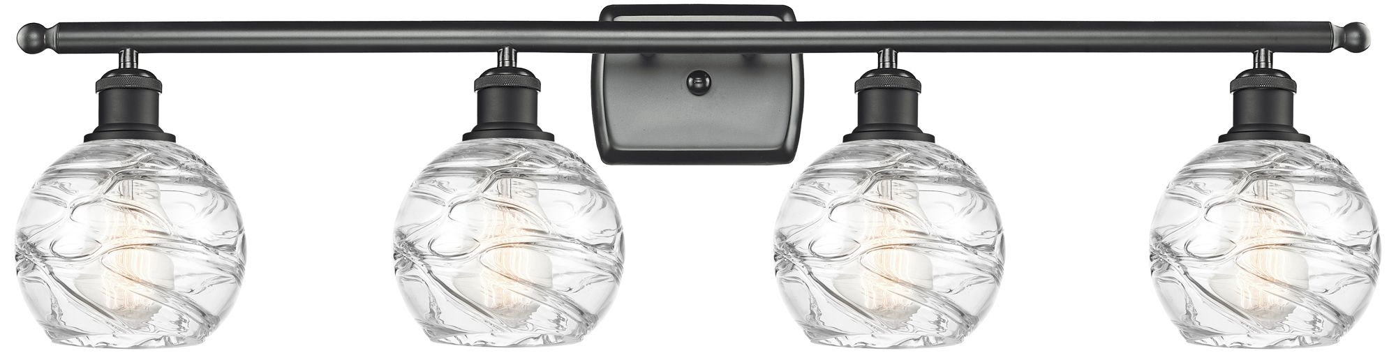 Innovations Lighting Athens Deco Swirl Black Collection