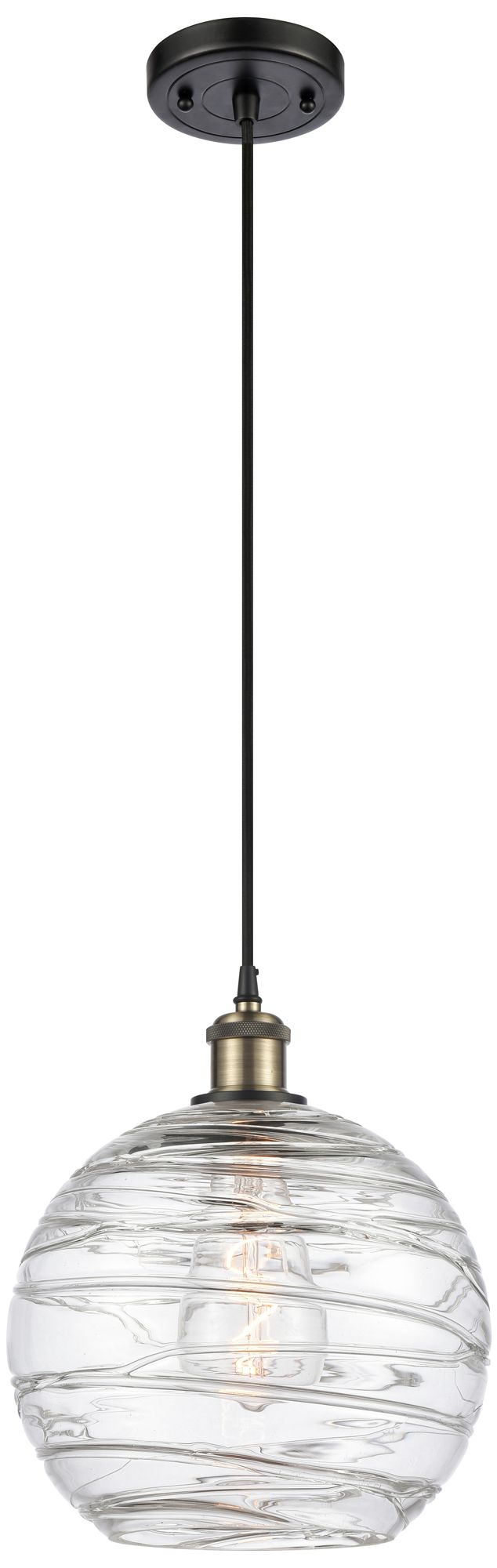 Innovations Lighting Athens Deco Swirl Black Collection