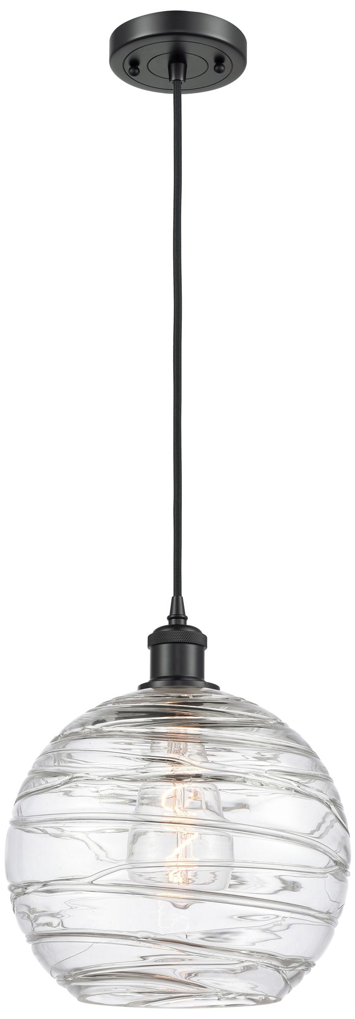 Innovations Lighting Athens Deco Swirl Black Collection