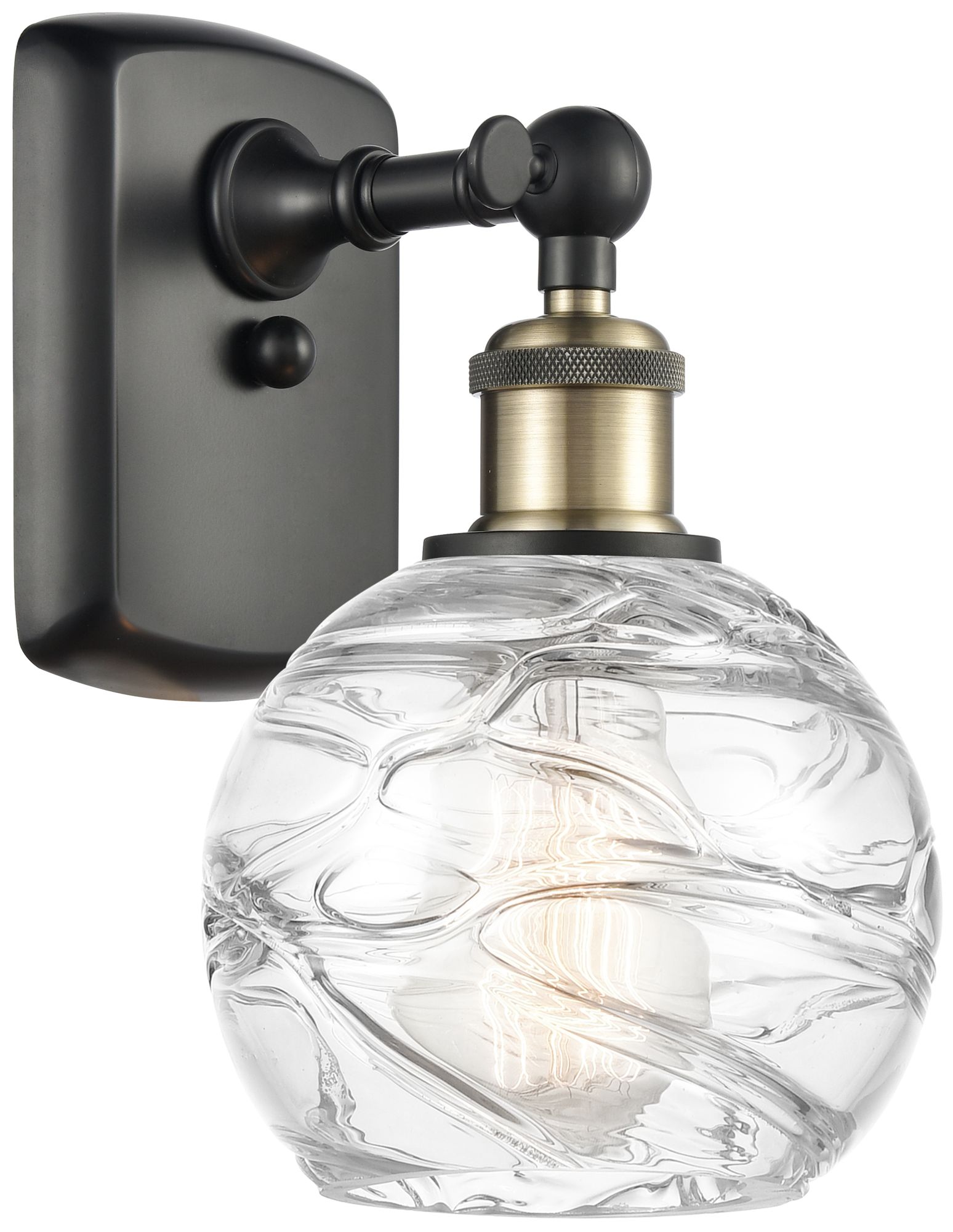 Innovations Lighting Athens Deco Swirl Black Collection