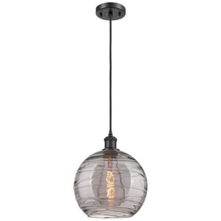 Innovations Lighting Athens Deco Swirl Black Collection
