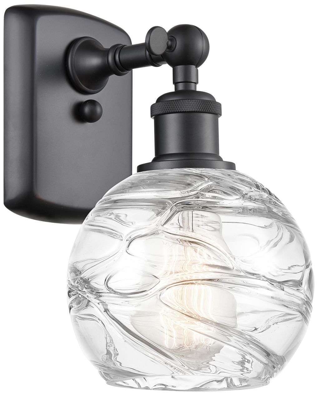 Innovations Lighting Athens Deco Swirl Black Collection