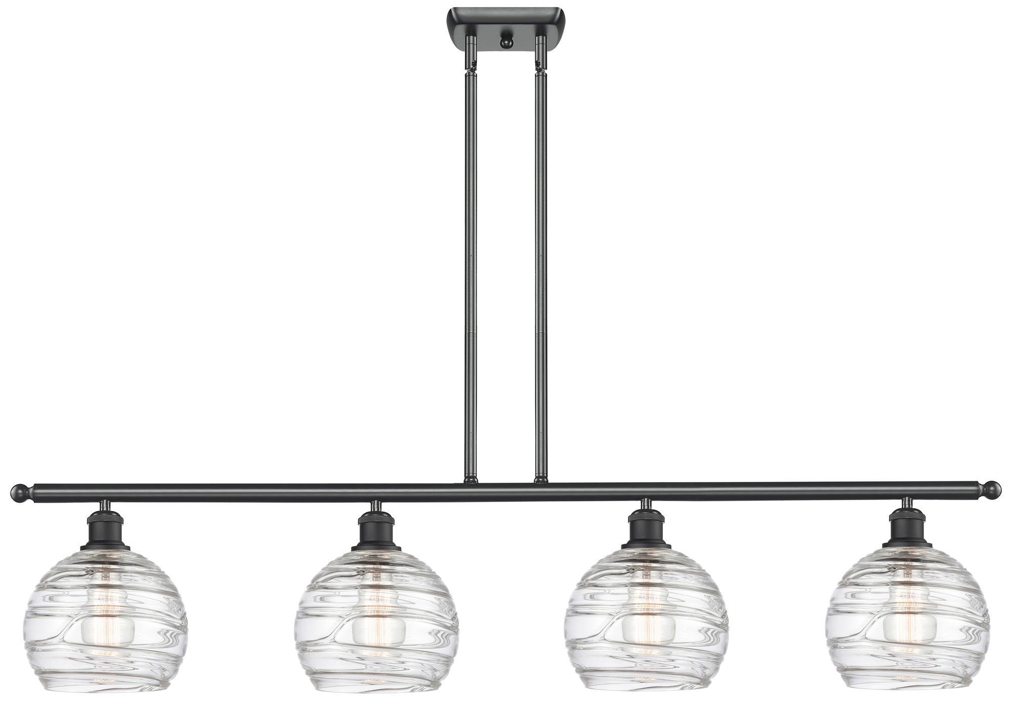 Innovations Lighting Athens Deco Swirl Black Collection