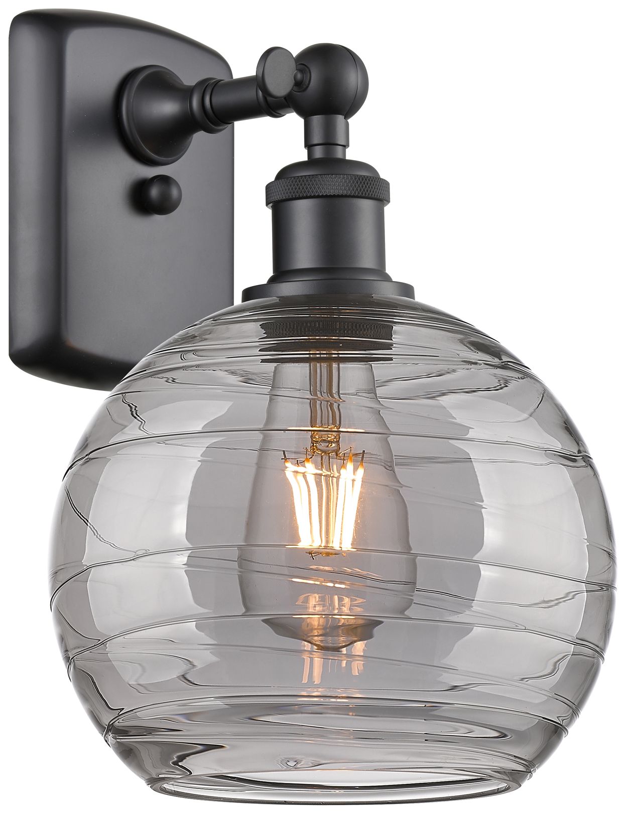 Innovations Lighting Athens Deco Swirl Black Collection