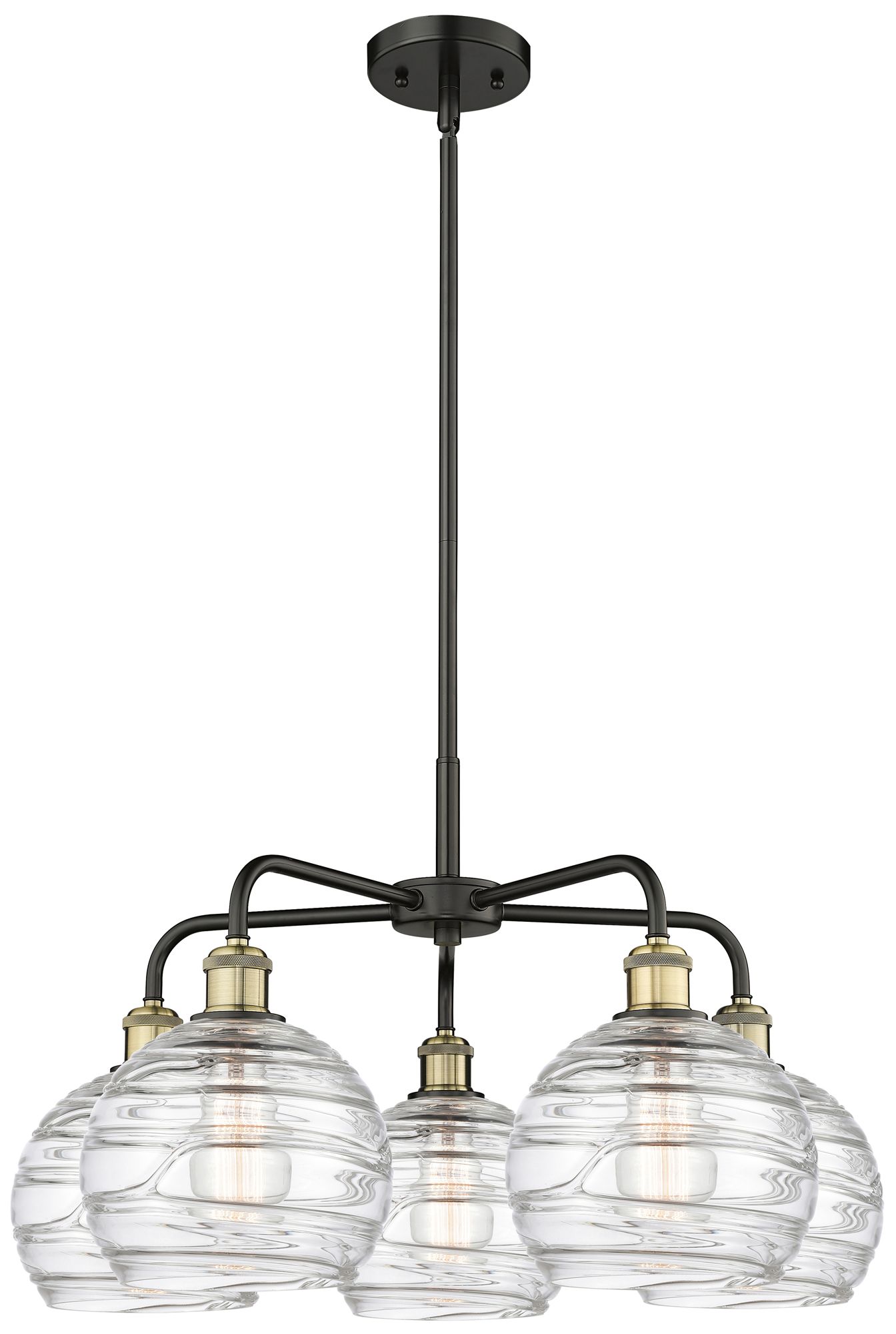 Innovations Lighting Athens Deco Swirl Black Collection
