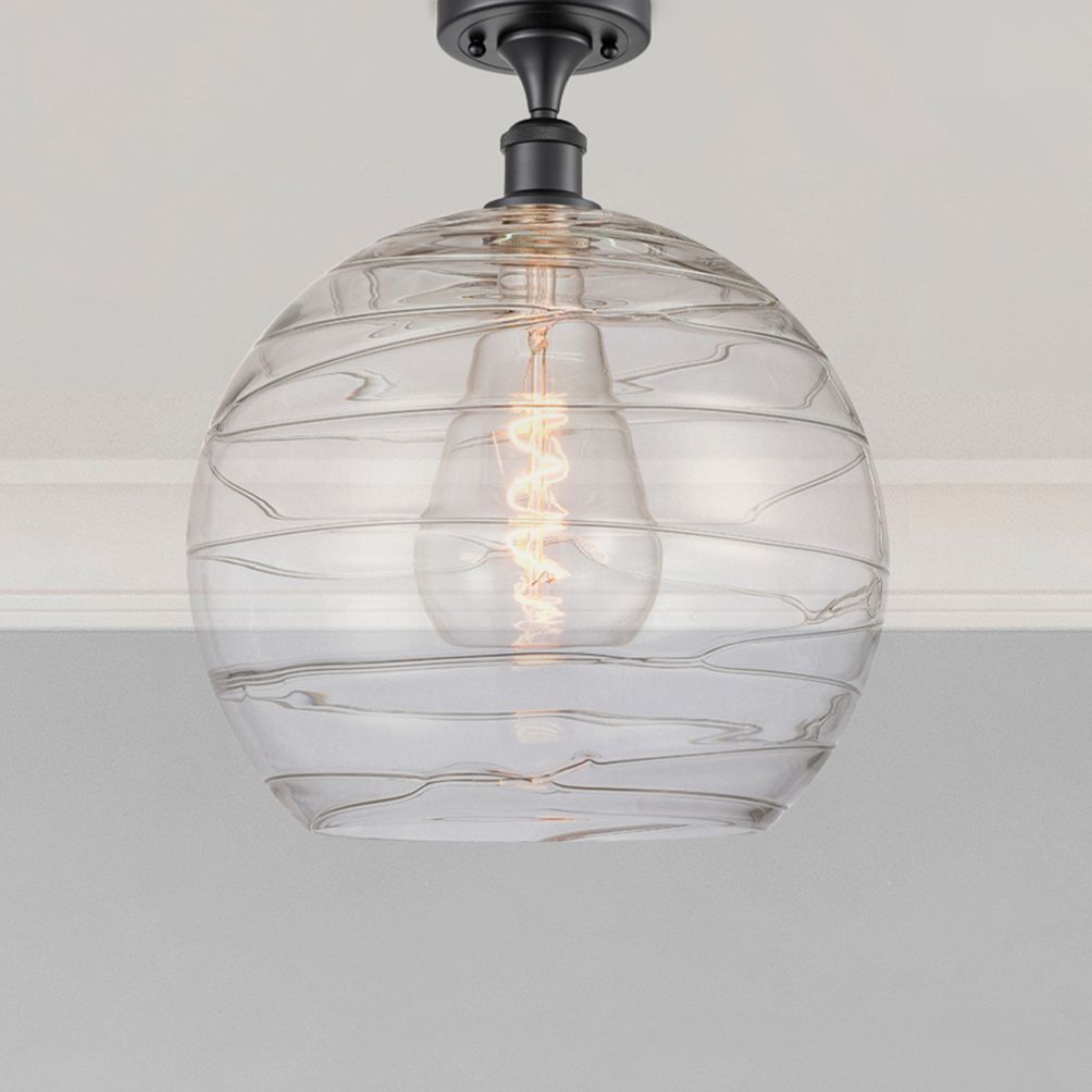 Innovations Lighting Athens Deco Swirl Black Collection