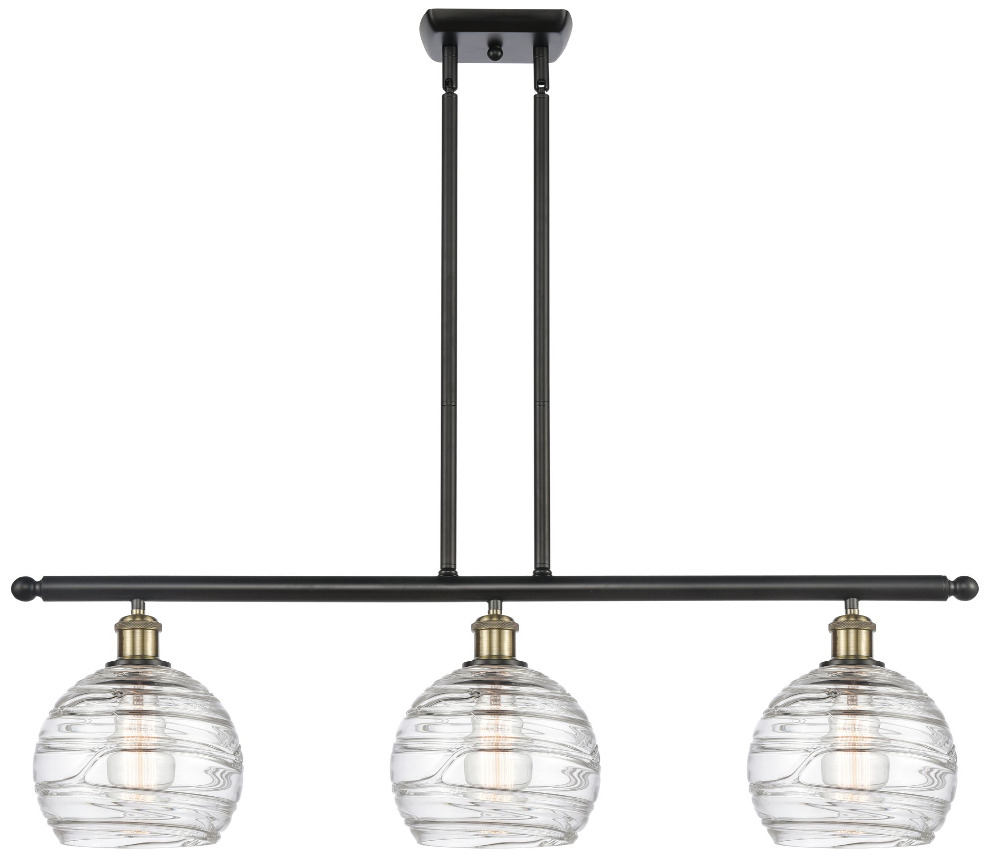 Innovations Lighting Athens Deco Swirl Black Collection