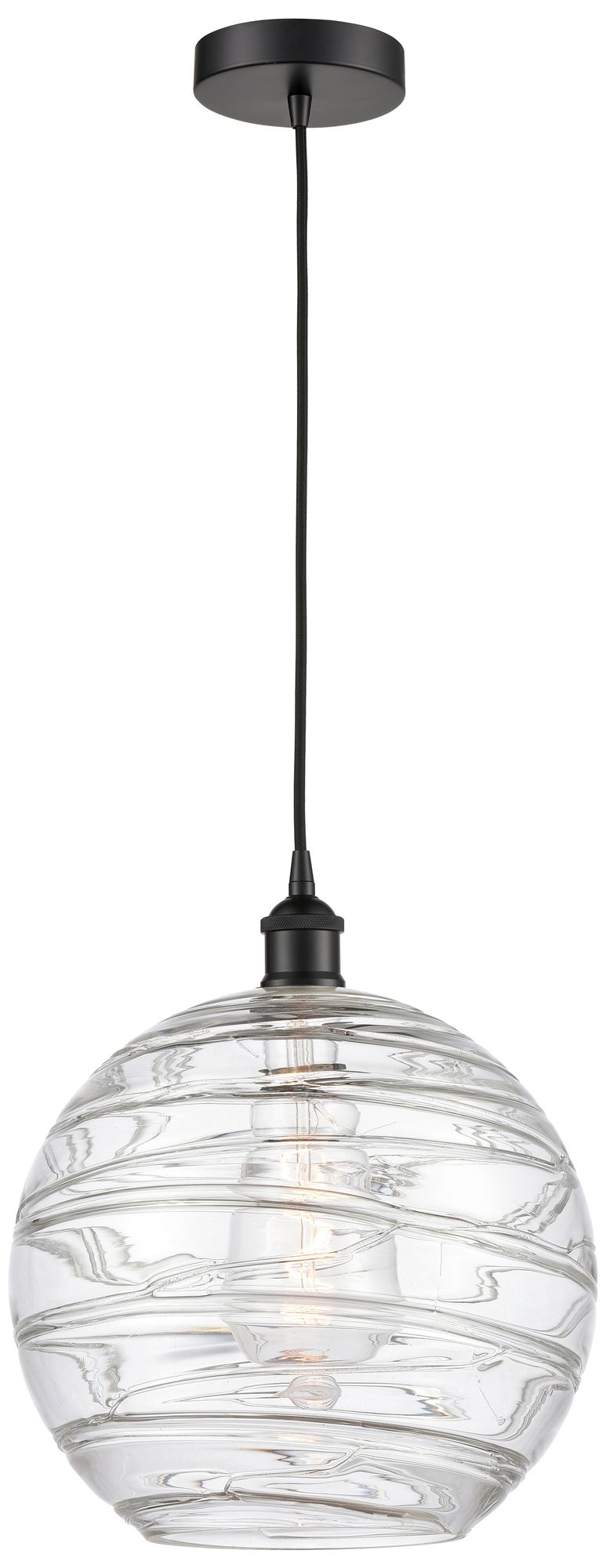 Innovations Lighting Athens Deco Swirl Black Collection