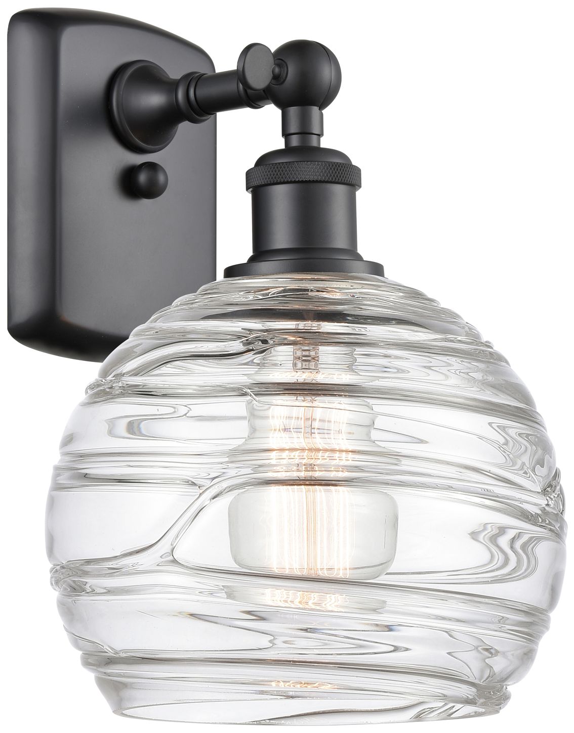 Innovations Lighting Athens Deco Swirl Black Collection