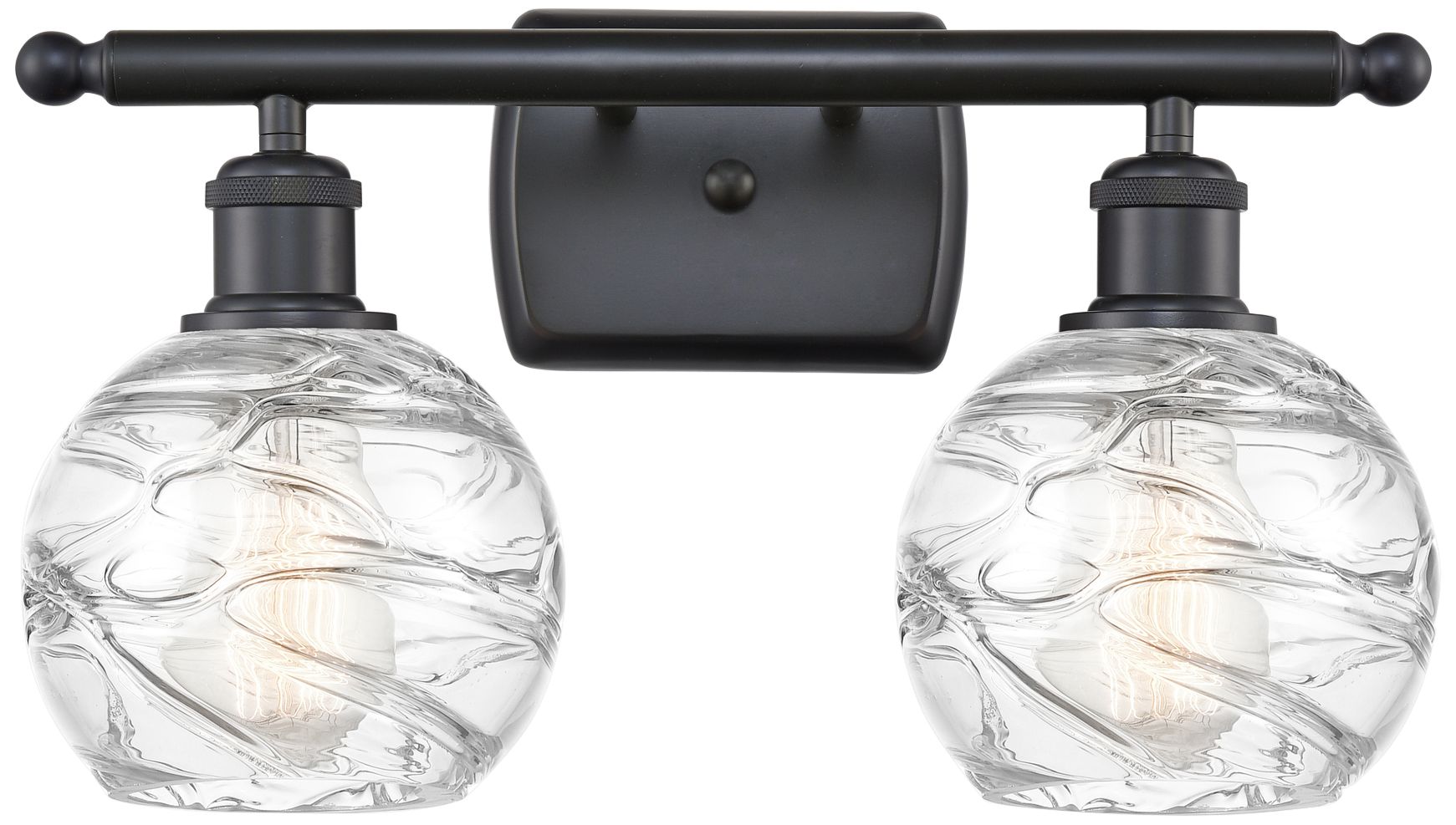 Innovations Lighting Athens Deco Swirl Black Collection