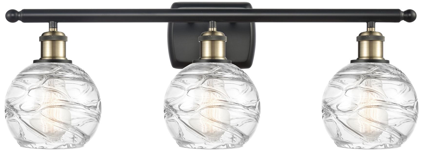 Innovations Lighting Athens Deco Swirl Black Collection