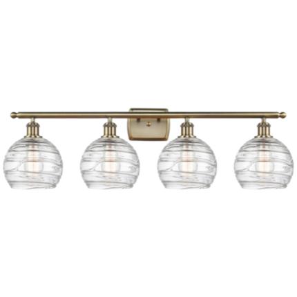 Innovations Lighting Athens Deco Swirl Brass - Antique Brass Collection