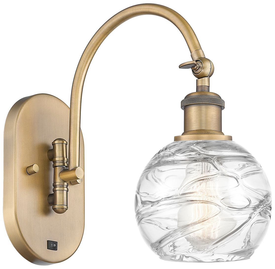 Innovations Lighting Athens Deco Swirl Brass - Antique Brass Collection