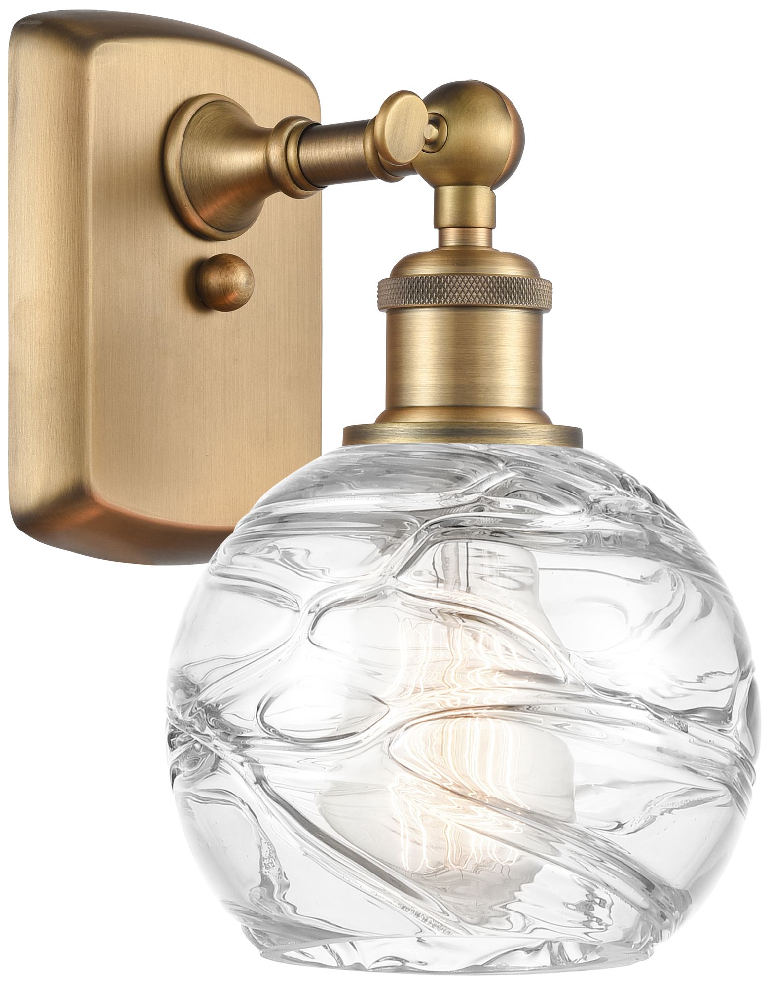 Innovations Lighting Athens Deco Swirl Brass - Antique Brass Collection