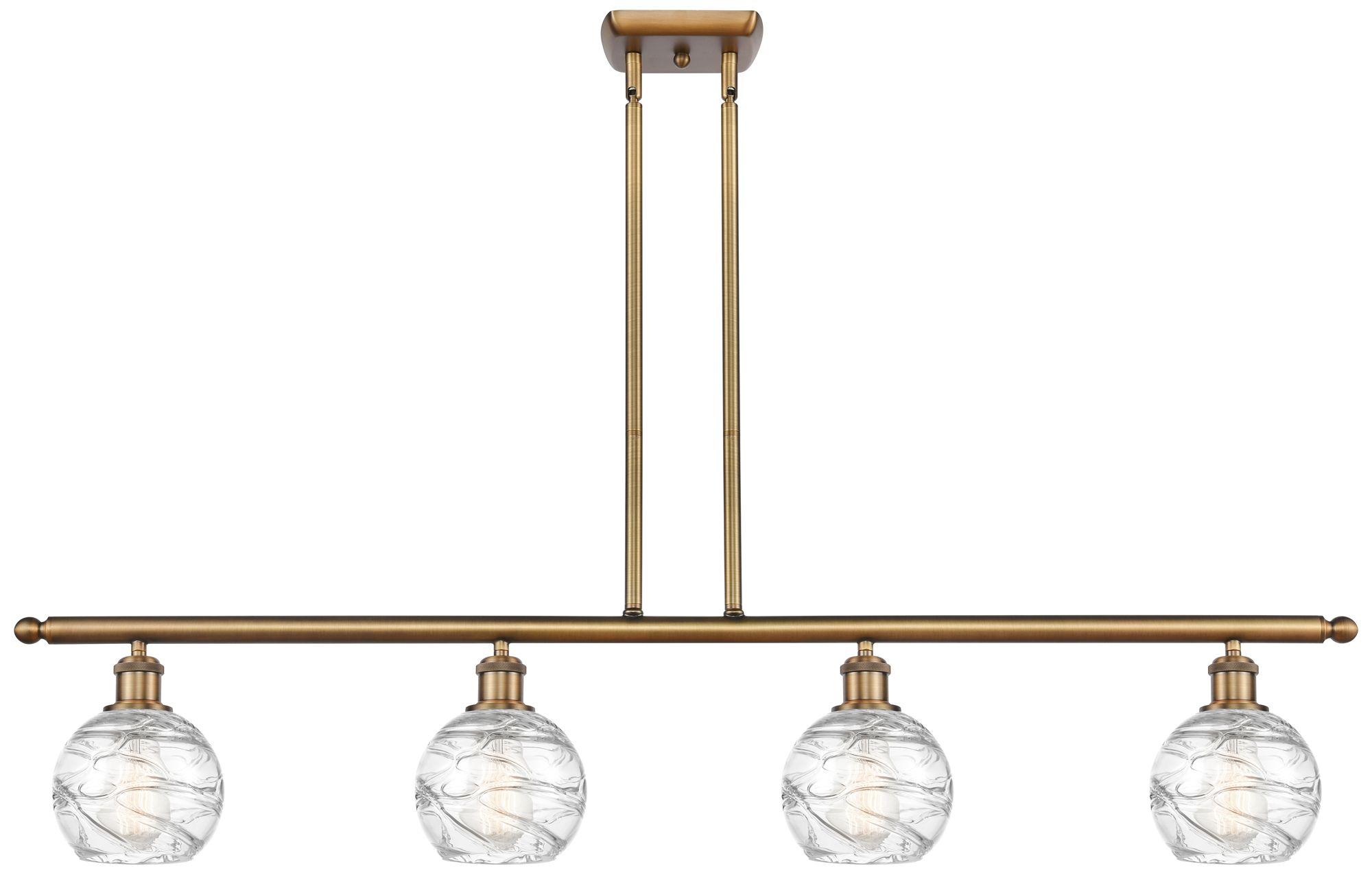 Innovations Lighting Athens Deco Swirl Brass - Antique Brass Collection