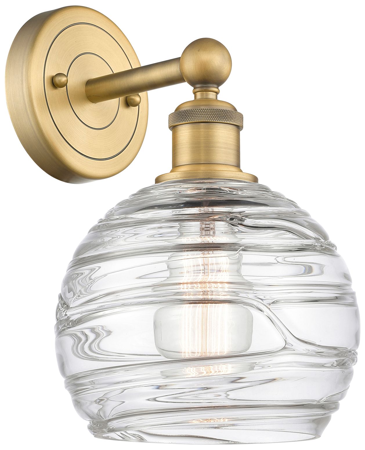 Innovations Lighting Athens Deco Swirl Brass - Antique Brass Collection