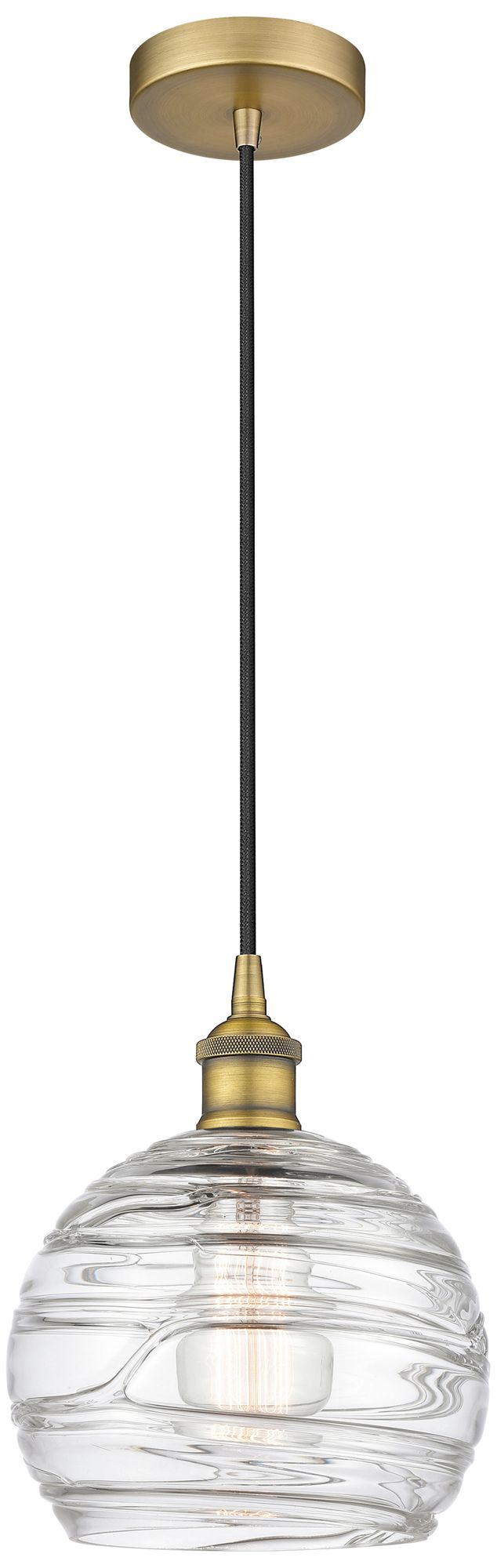 Innovations Lighting Athens Deco Swirl Brass - Antique Brass Collection