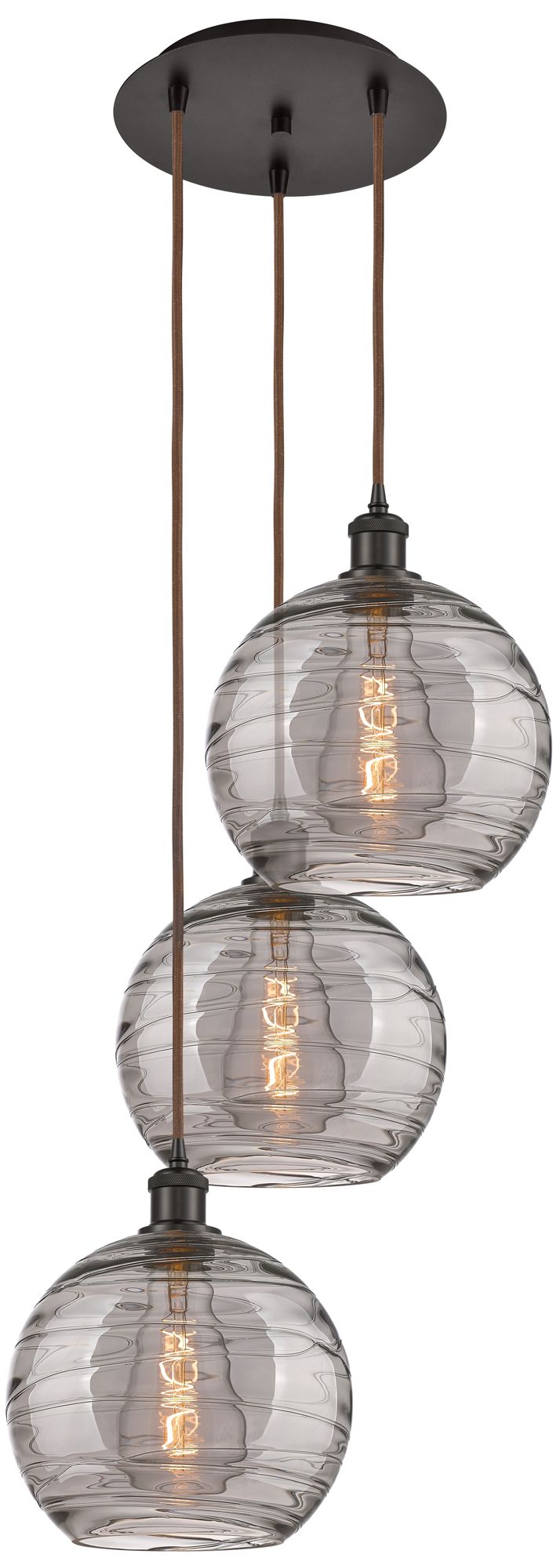 Innovations Lighting Athens Deco Swirl Brown Collection