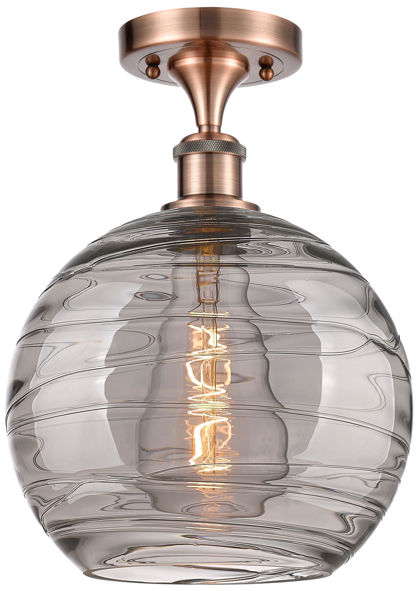 Innovations Lighting Athens Deco Swirl Brown Collection