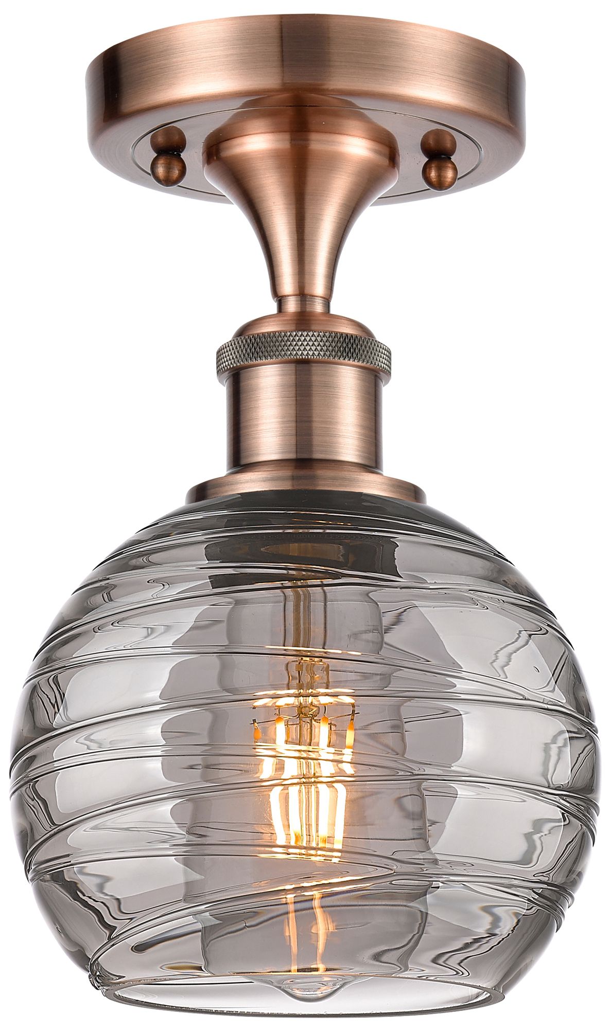 Innovations Lighting Athens Deco Swirl Brown Collection