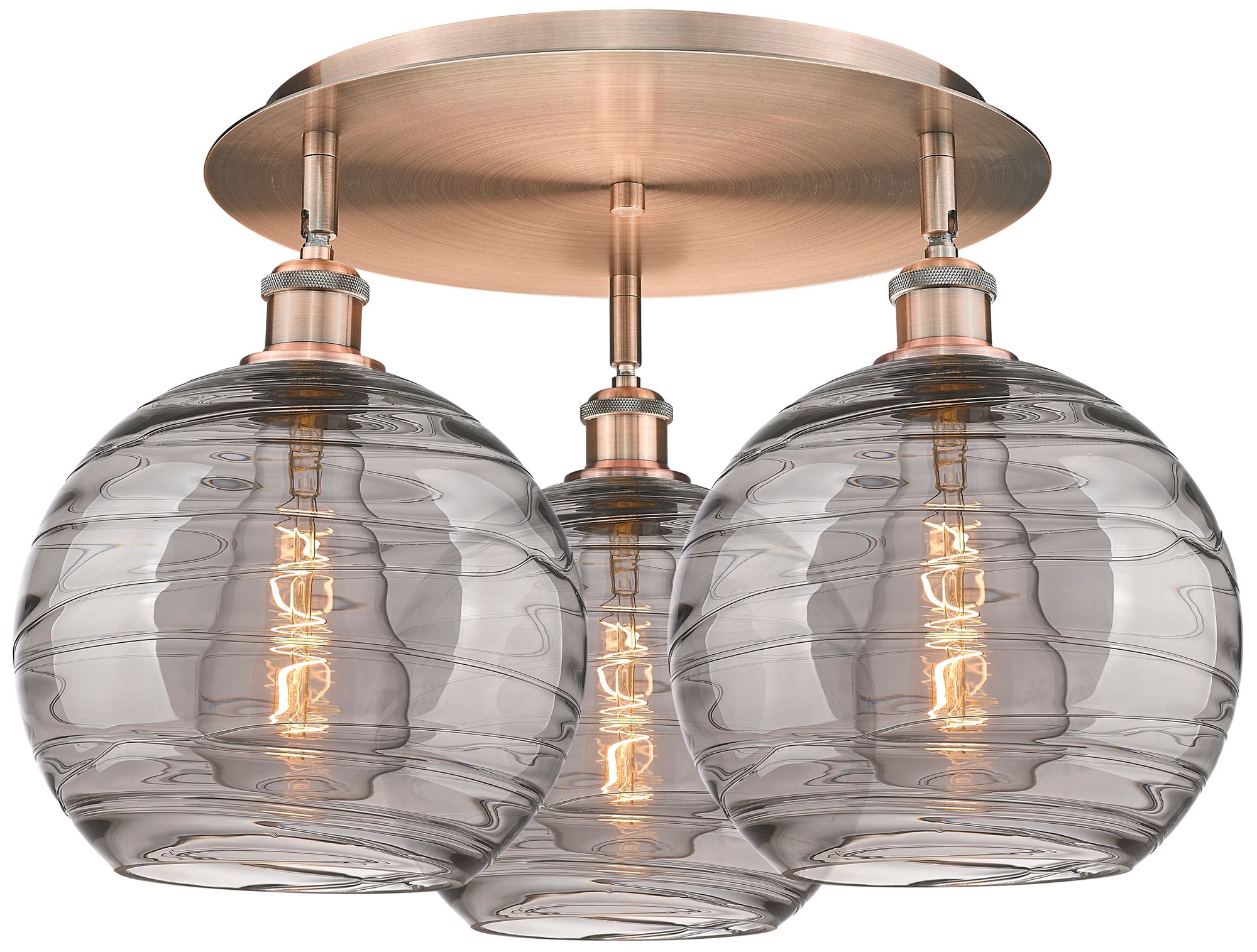 Innovations Lighting Athens Deco Swirl Brown Collection