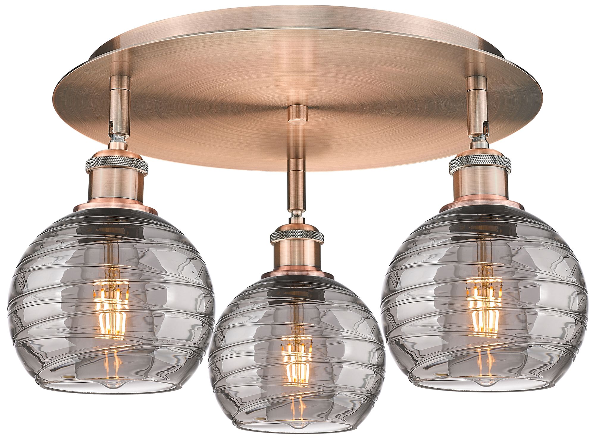 Innovations Lighting Athens Deco Swirl Brown Collection