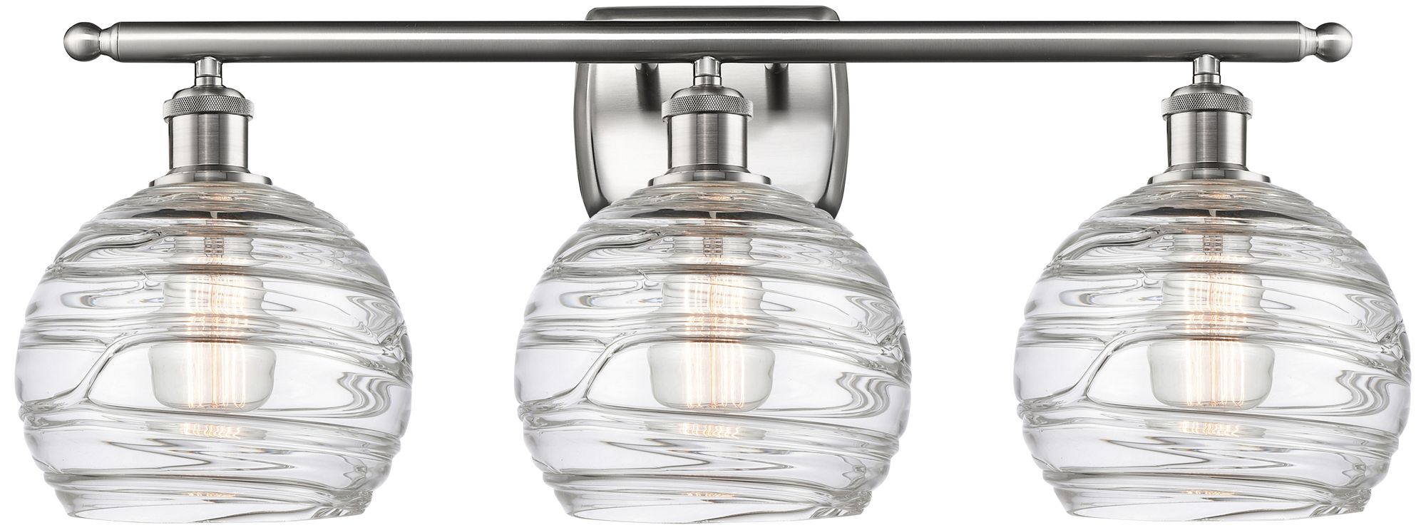 Innovations Lighting Athens Deco Swirl Brushed Nickel Collection