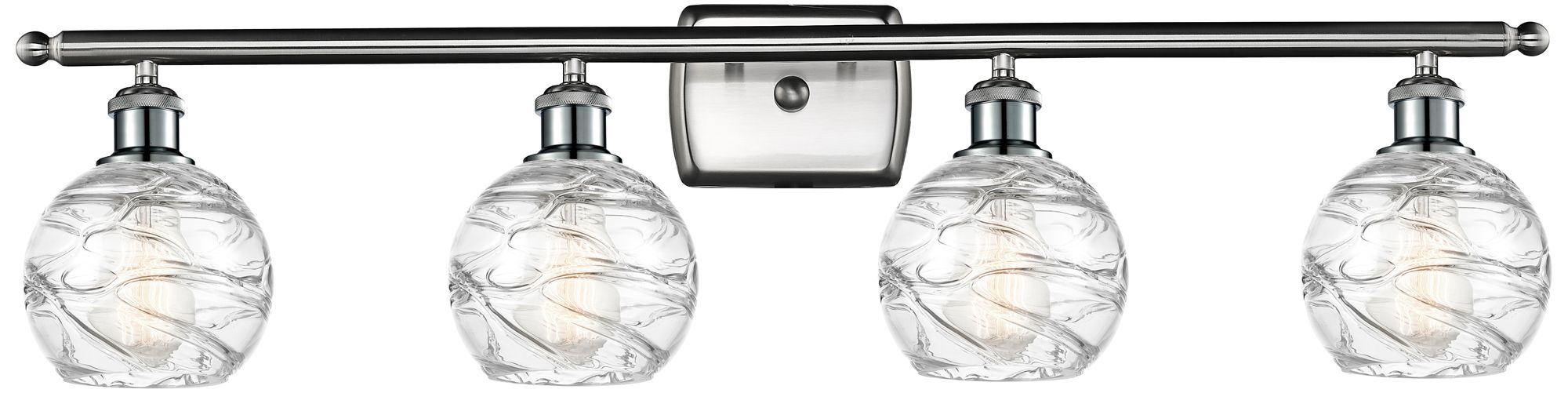 Innovations Lighting Athens Deco Swirl Brushed Nickel Collection