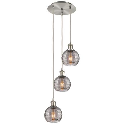 Innovations Lighting Athens Deco Swirl Brushed Nickel Collection