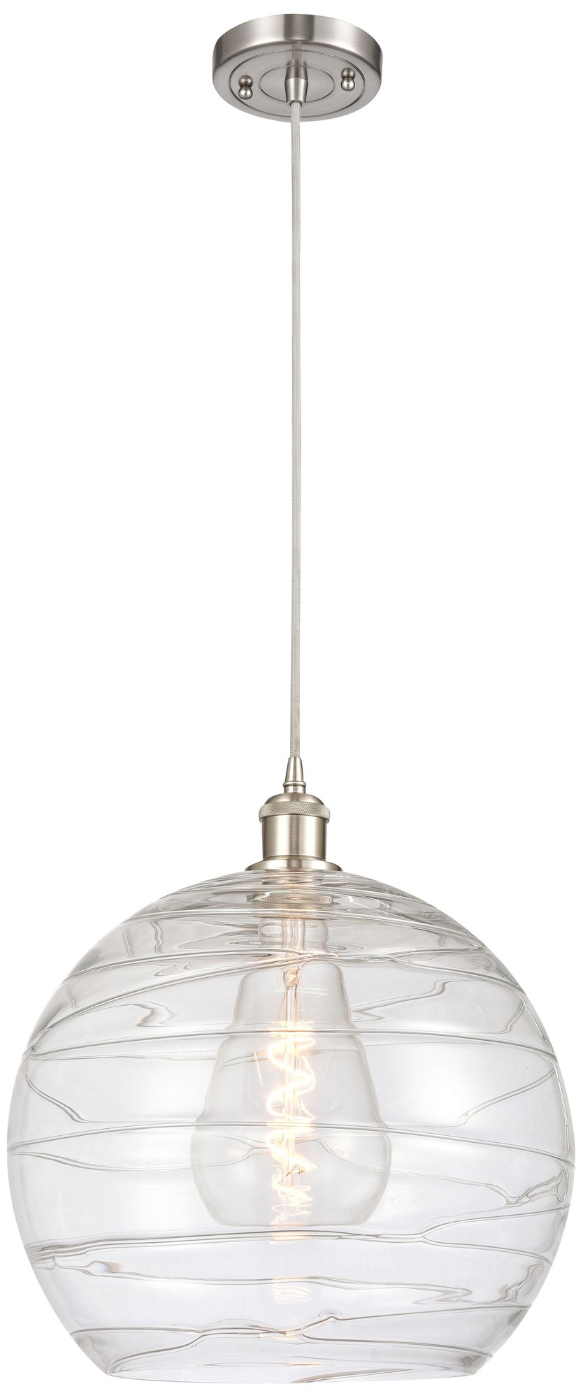 Innovations Lighting Athens Deco Swirl Brushed Nickel Collection