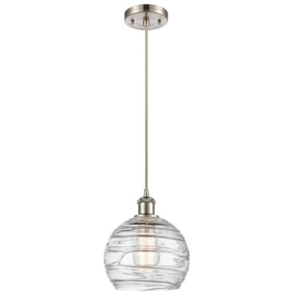 Innovations Lighting Athens Deco Swirl Brushed Nickel Collection