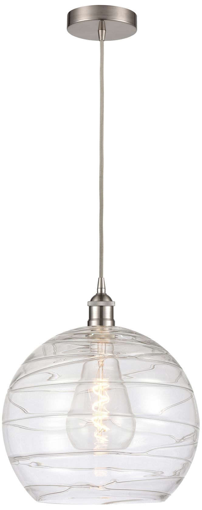 Innovations Lighting Athens Deco Swirl Brushed Nickel Collection