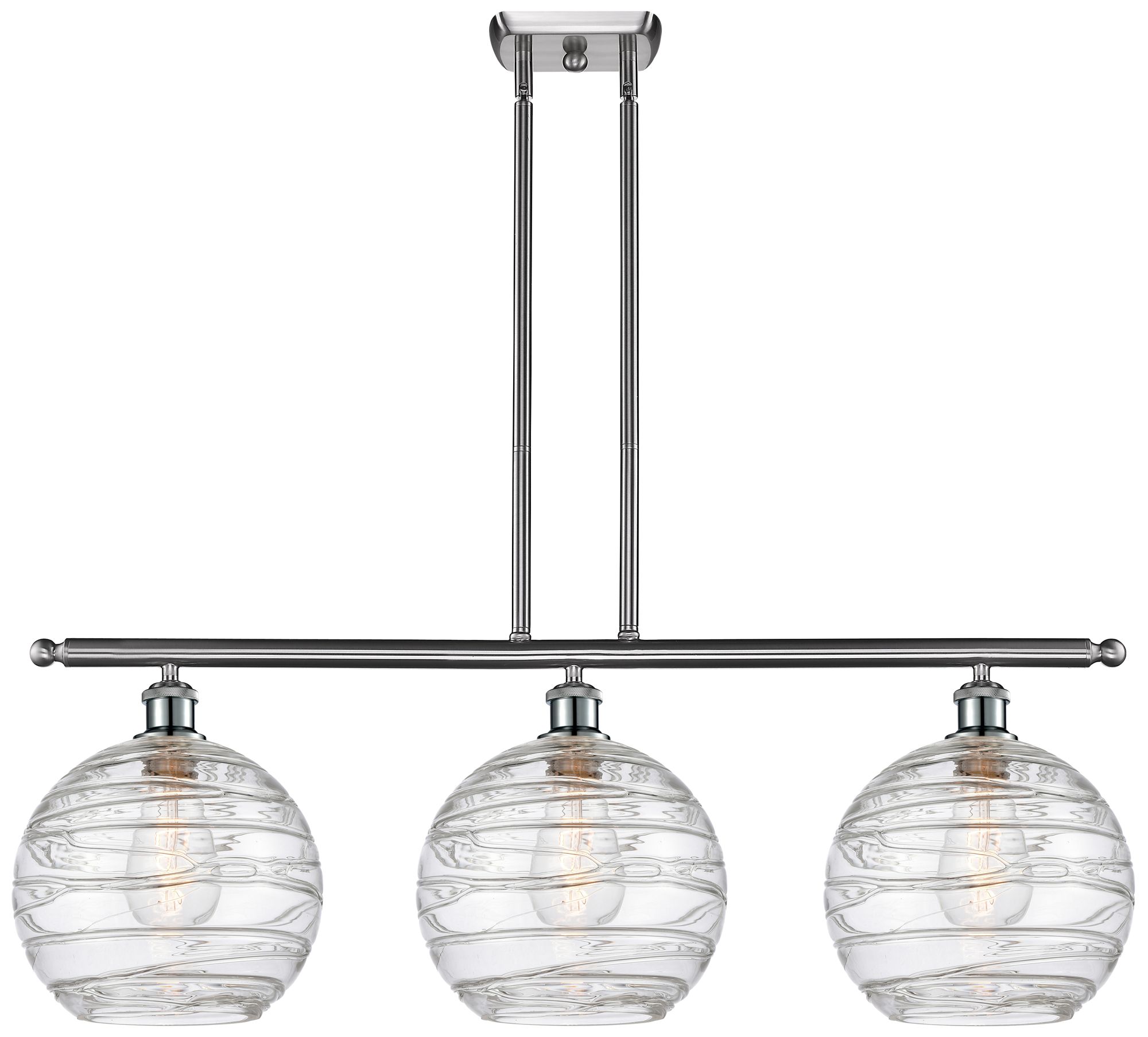Innovations Lighting Athens Deco Swirl Brushed Nickel Collection