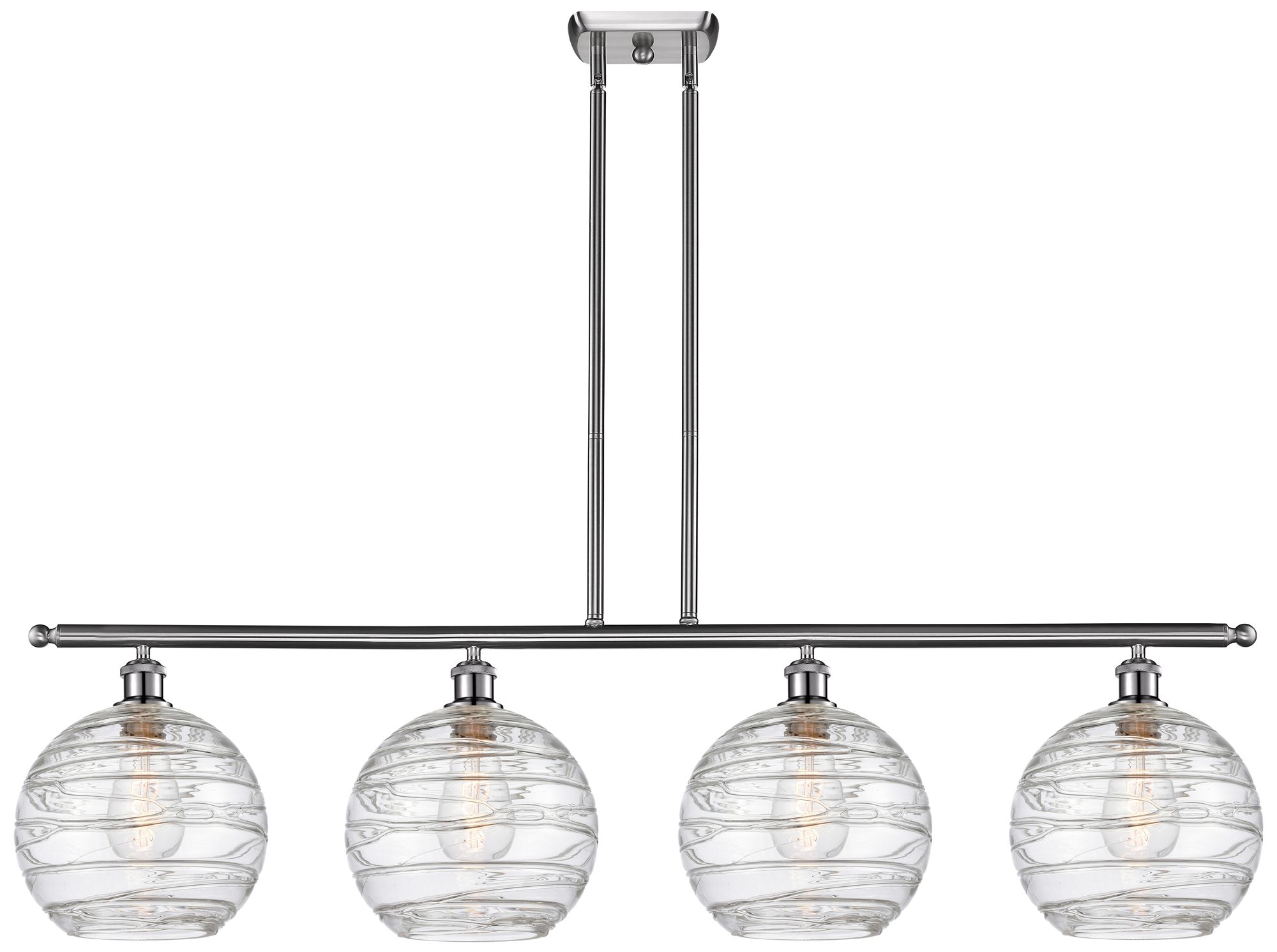 Innovations Lighting Athens Deco Swirl Brushed Nickel Collection