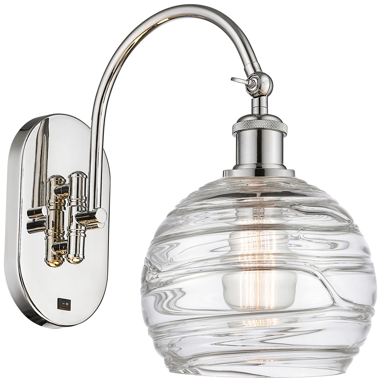 Innovations Lighting Athens Deco Swirl Brushed Nickel Collection