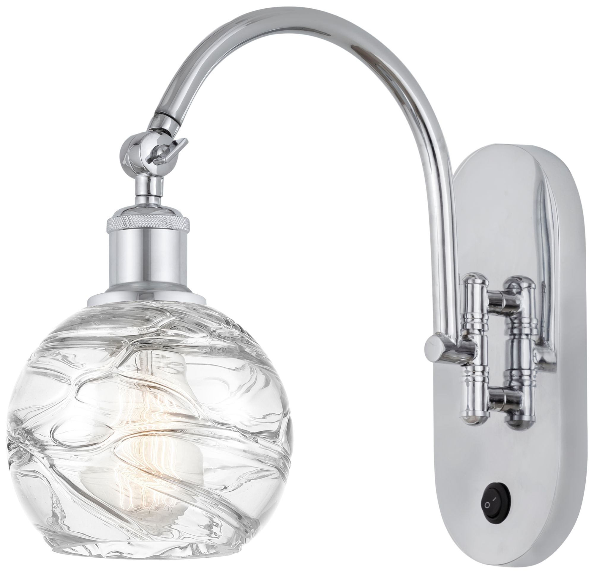 Innovations Lighting Athens Deco Swirl Chrome Collection