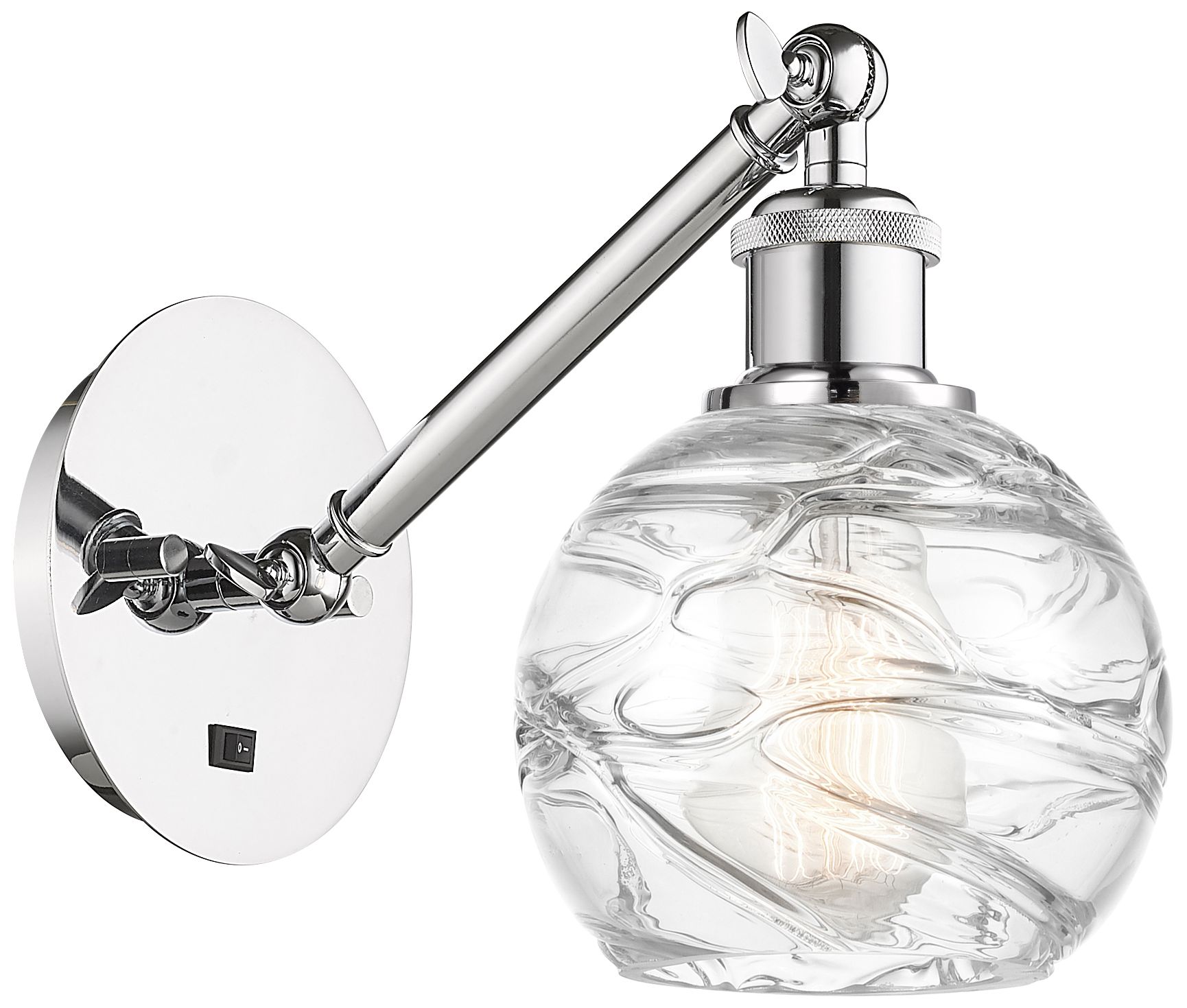 Innovations Lighting Athens Deco Swirl Chrome Collection