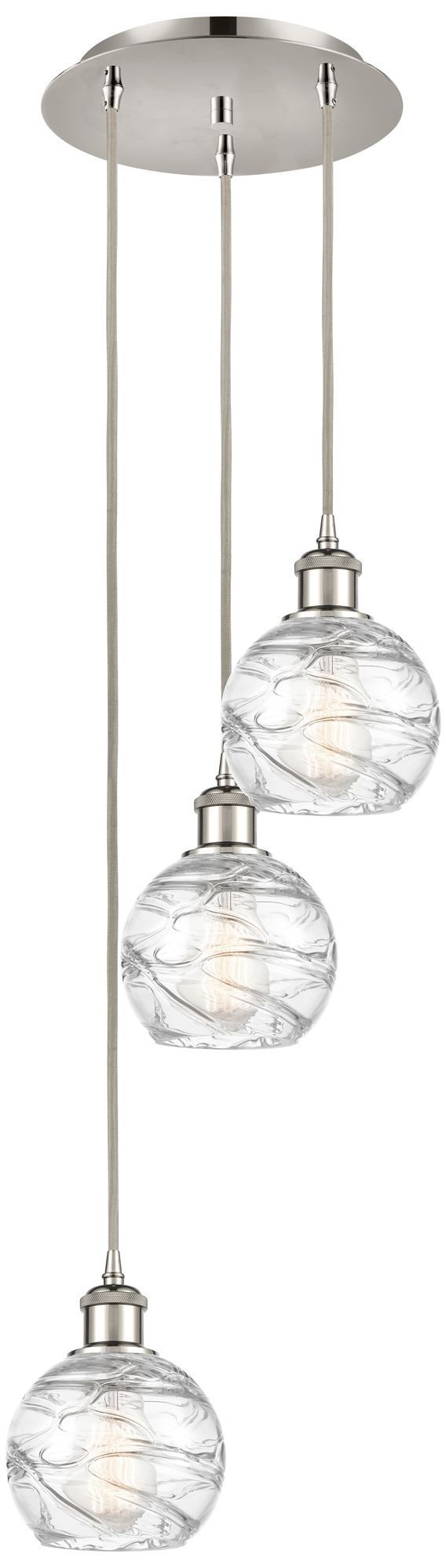 Innovations Lighting Athens Deco Swirl Chrome Collection
