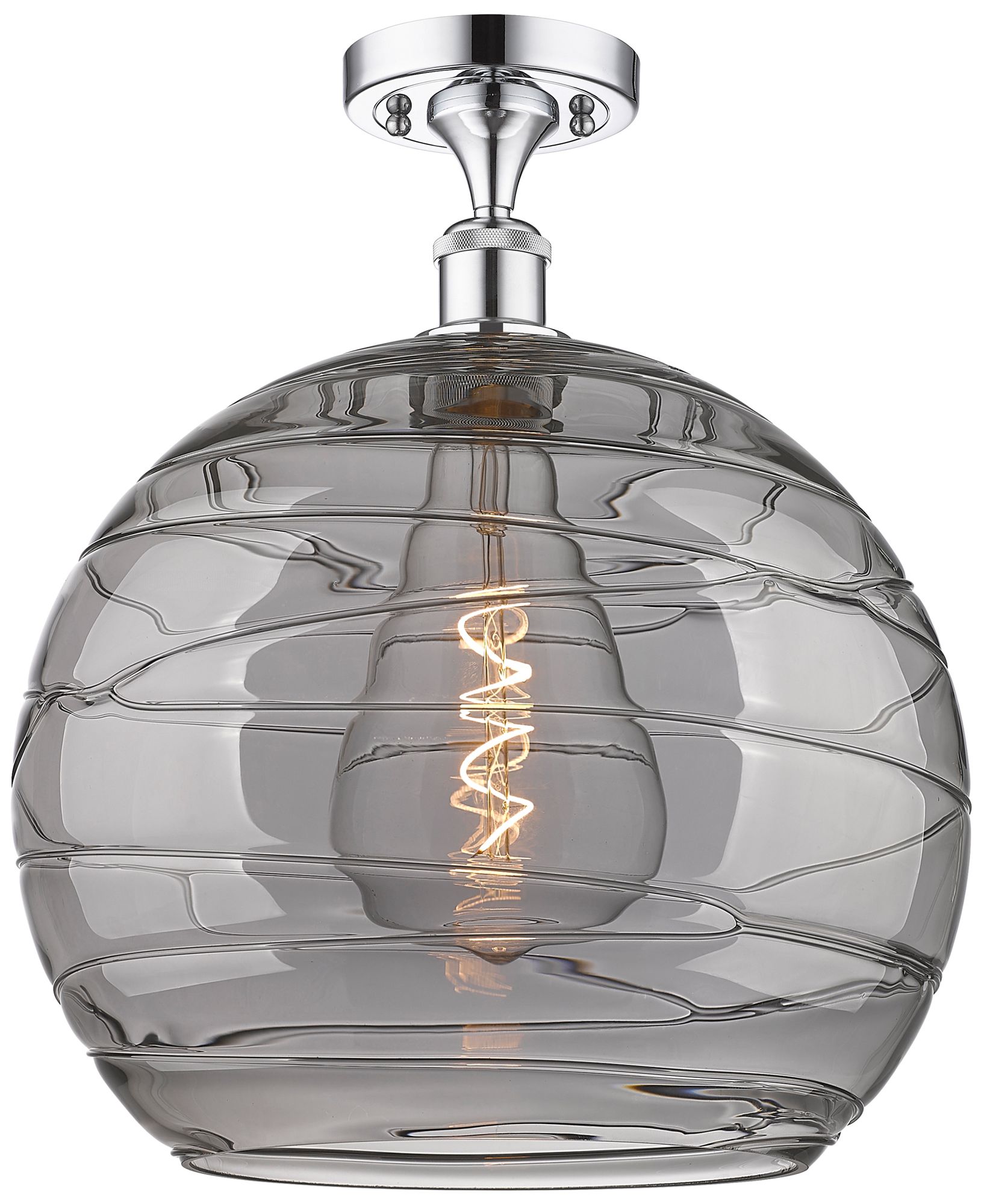 Innovations Lighting Athens Deco Swirl Chrome Collection