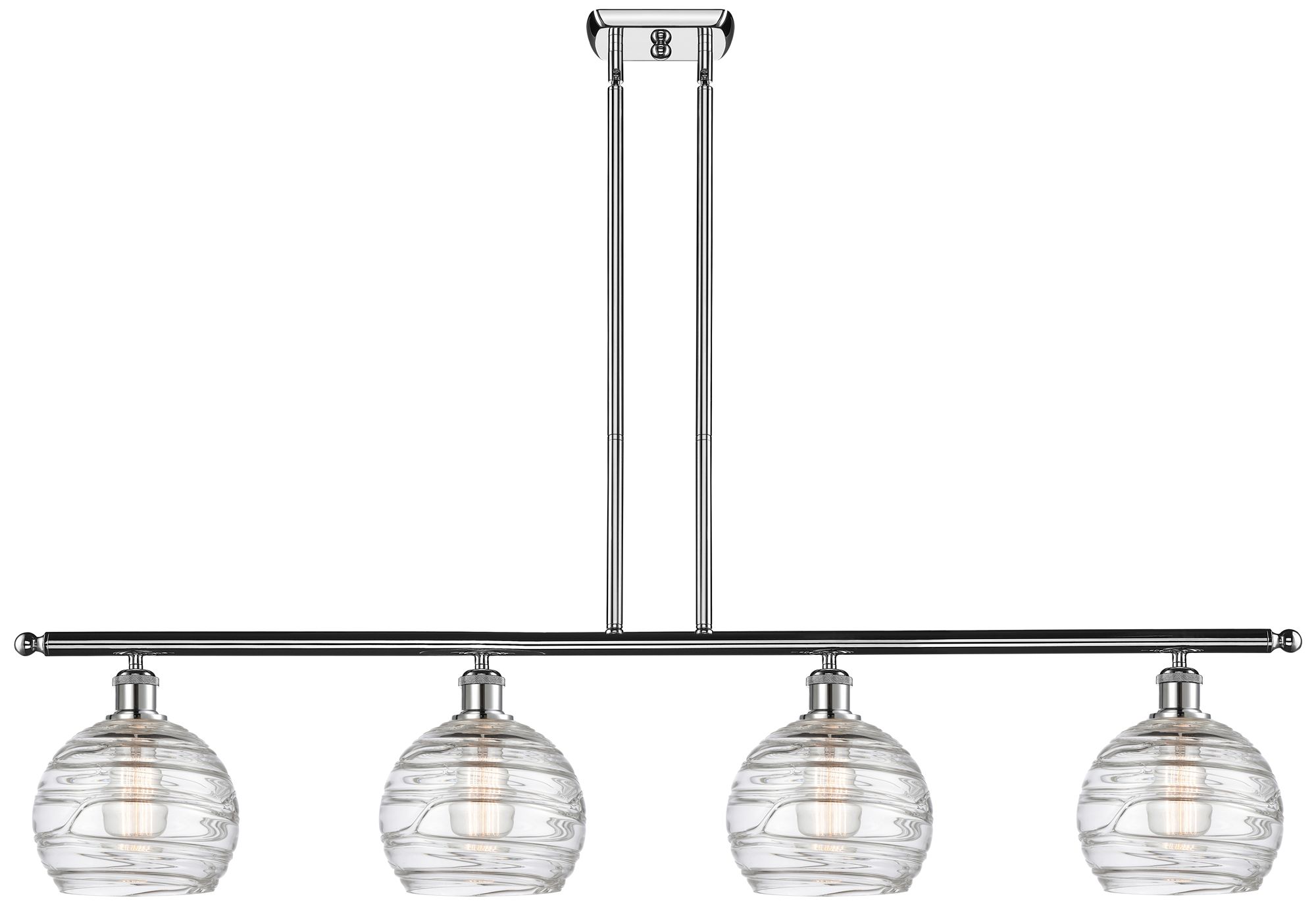 Innovations Lighting Athens Deco Swirl Chrome Collection