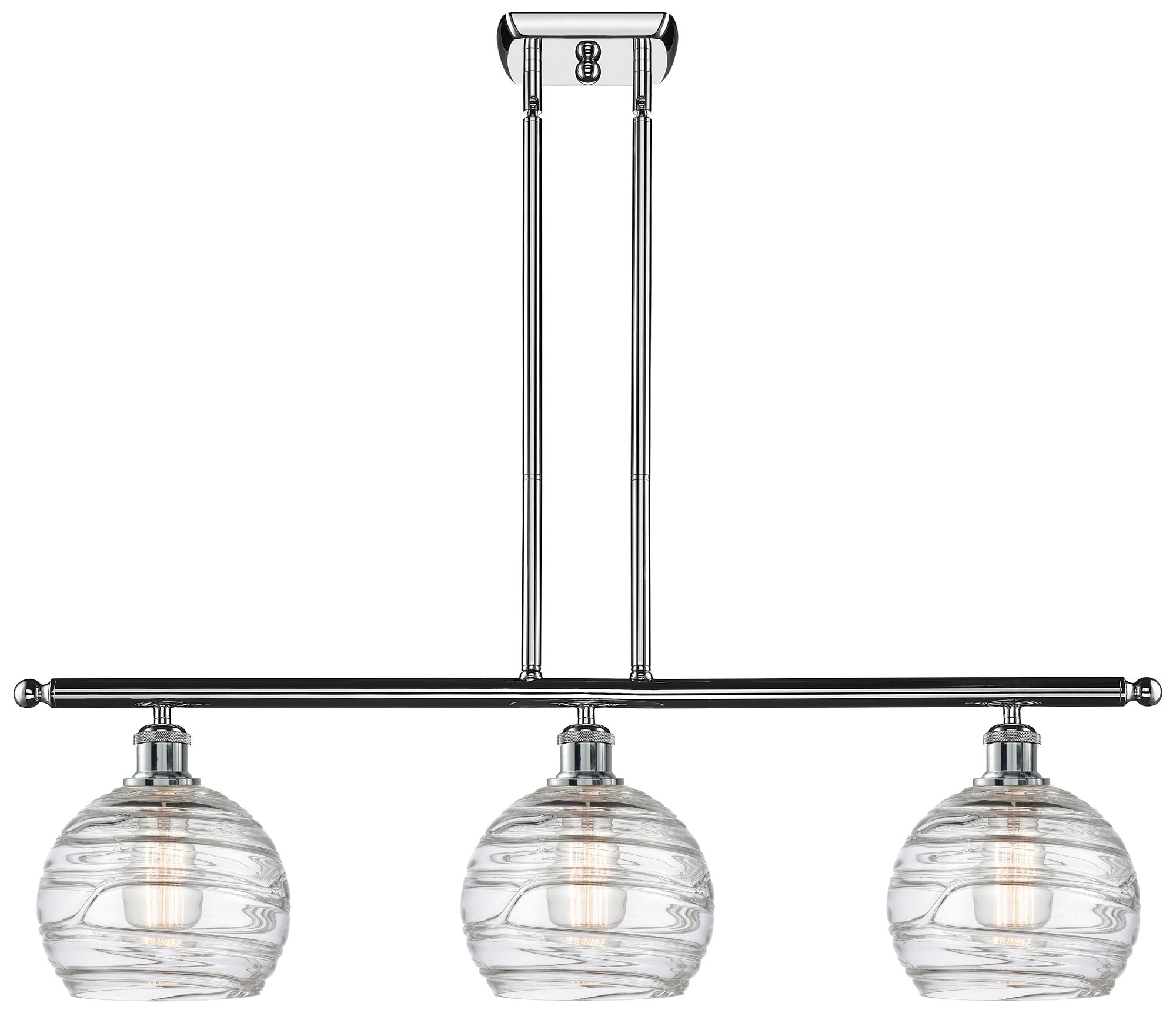 Innovations Lighting Athens Deco Swirl Chrome Collection