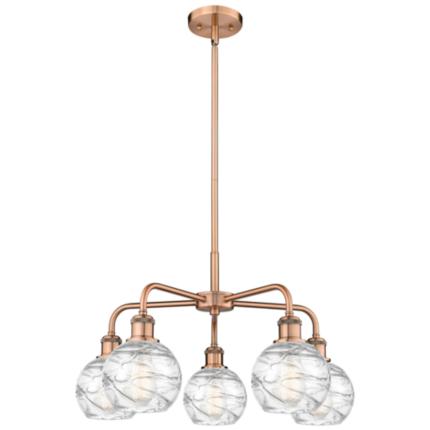 Innovations Lighting Athens Deco Swirl Copper Collection
