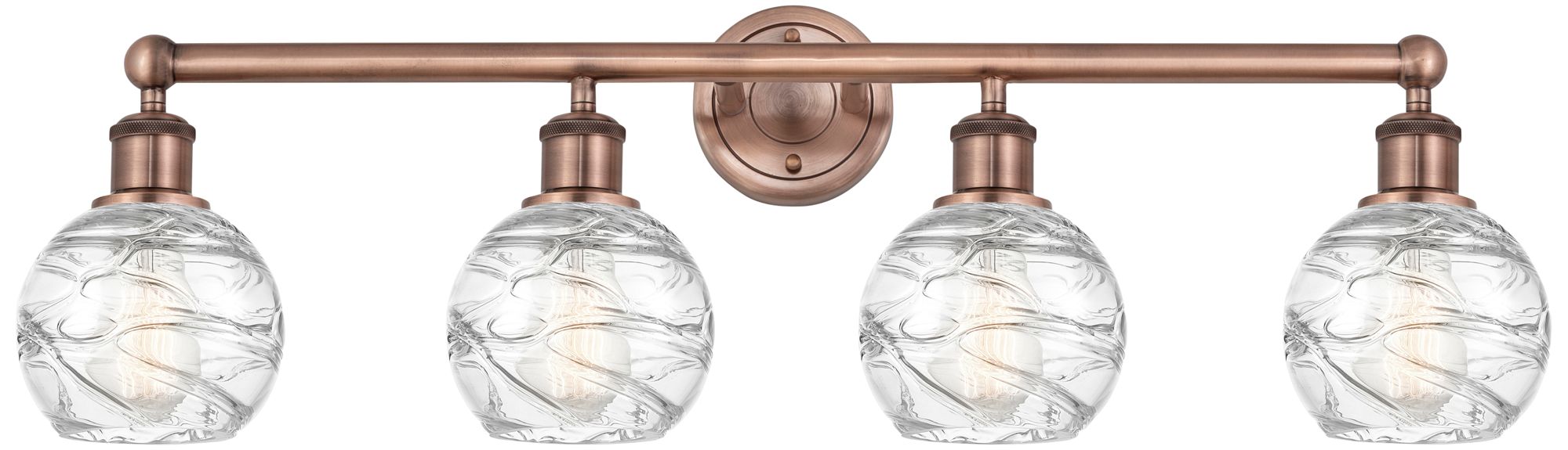 Innovations Lighting Athens Deco Swirl Copper Collection
