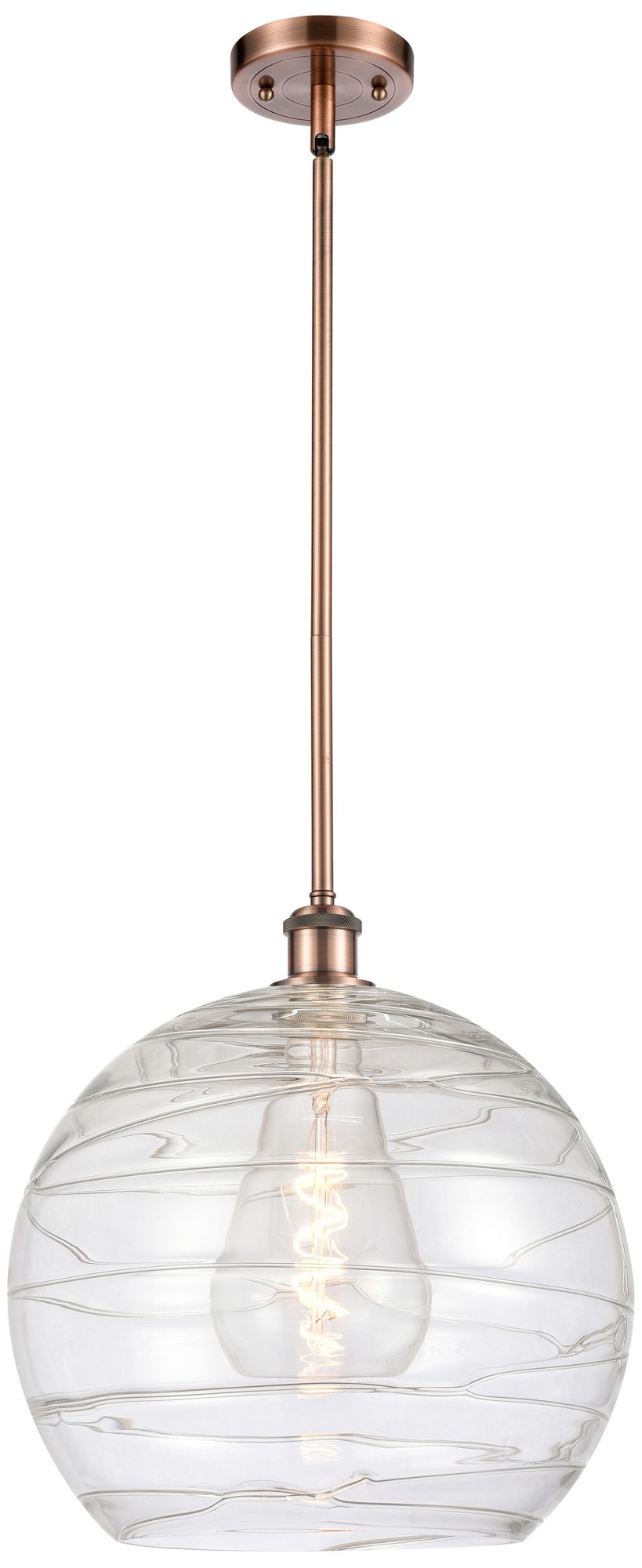 Innovations Lighting Athens Deco Swirl Glass Collection